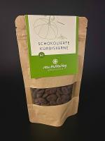 Schokolierte Bio-Kürbiskerne