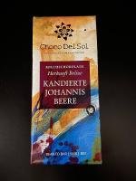 Kandierte Johannisbeere - Bio Milchschokolade