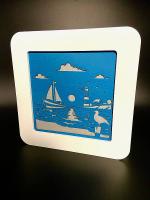 Square Maritim, LED Standbild