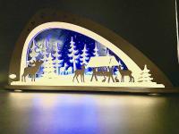 Schwibbogen Waldtiere LED