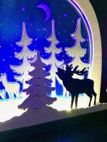 Schwibbogen Waldtiere LED